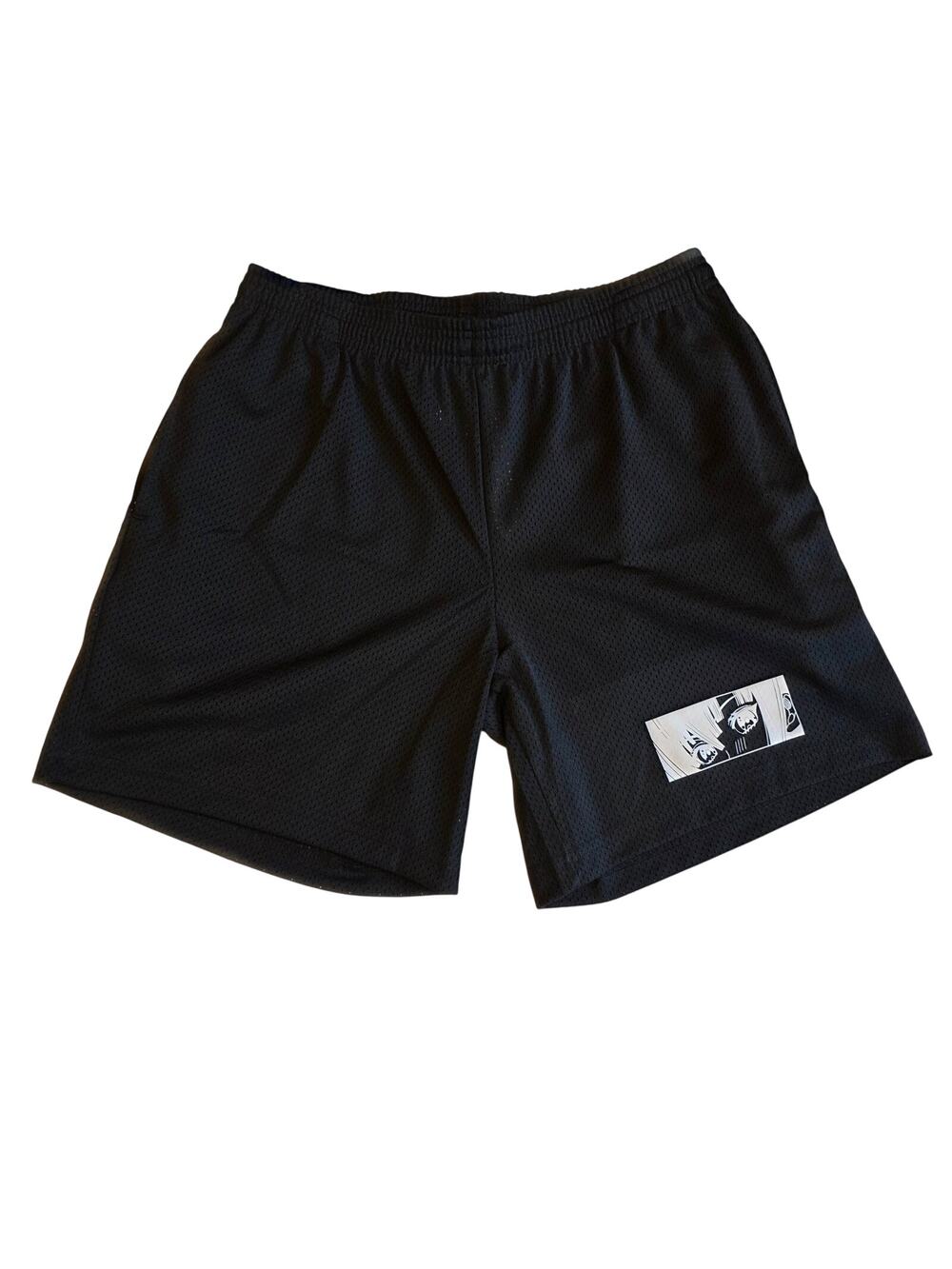 Anime Manga Comic Panel Mesh Gym‎ Shorts Los Angeles Apparel Small NWOT